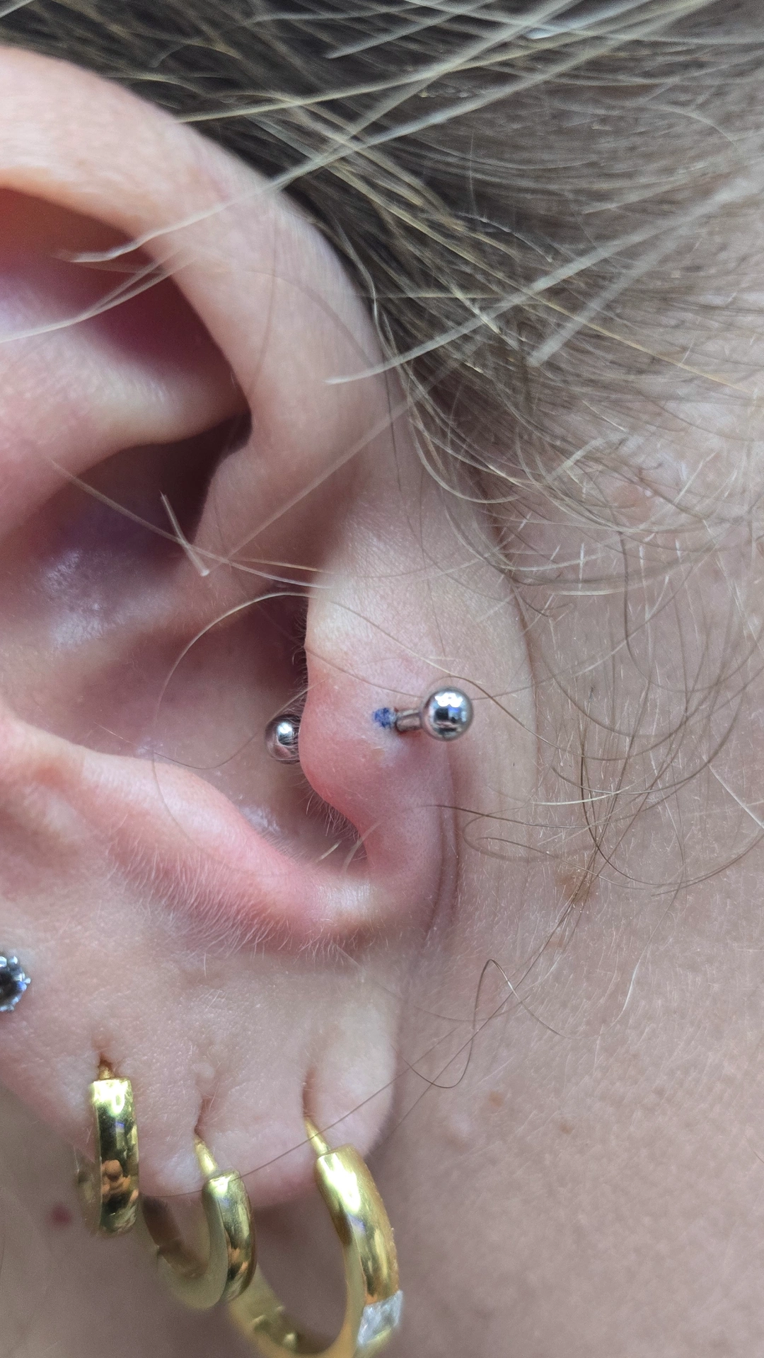 Professional ear piercing